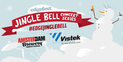 EDGEfest Jingle Bells Concert Series Logo - from the EDGEfest Jingle Bells concert series homepage